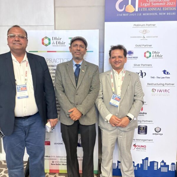 Gaurav Gupta represented Bridge Counsels at the 2025 edition of the Real Estate & Construction Legal Summit at Le Meridien, New Delhi