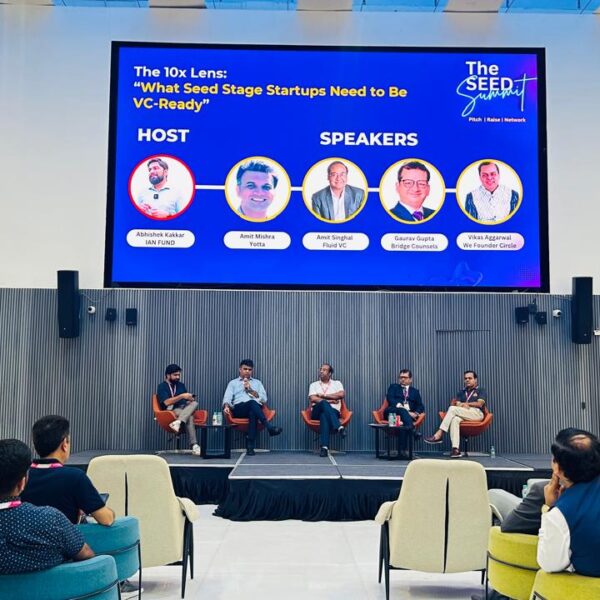 Gaurav Gupta, Founder and Managing Partner at Bridge Counsels, representing the firm as the Legal Partner at Seed Summit 2025, held on 26th July in New Delhi.