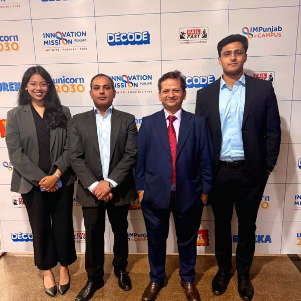 Gaurav Gupta, Founder & Managing Partner at Bridge Counsels, discussing common legal pitfalls and solutions for startups at the Chandigarh Founders & Investors Meet on 23rd August.